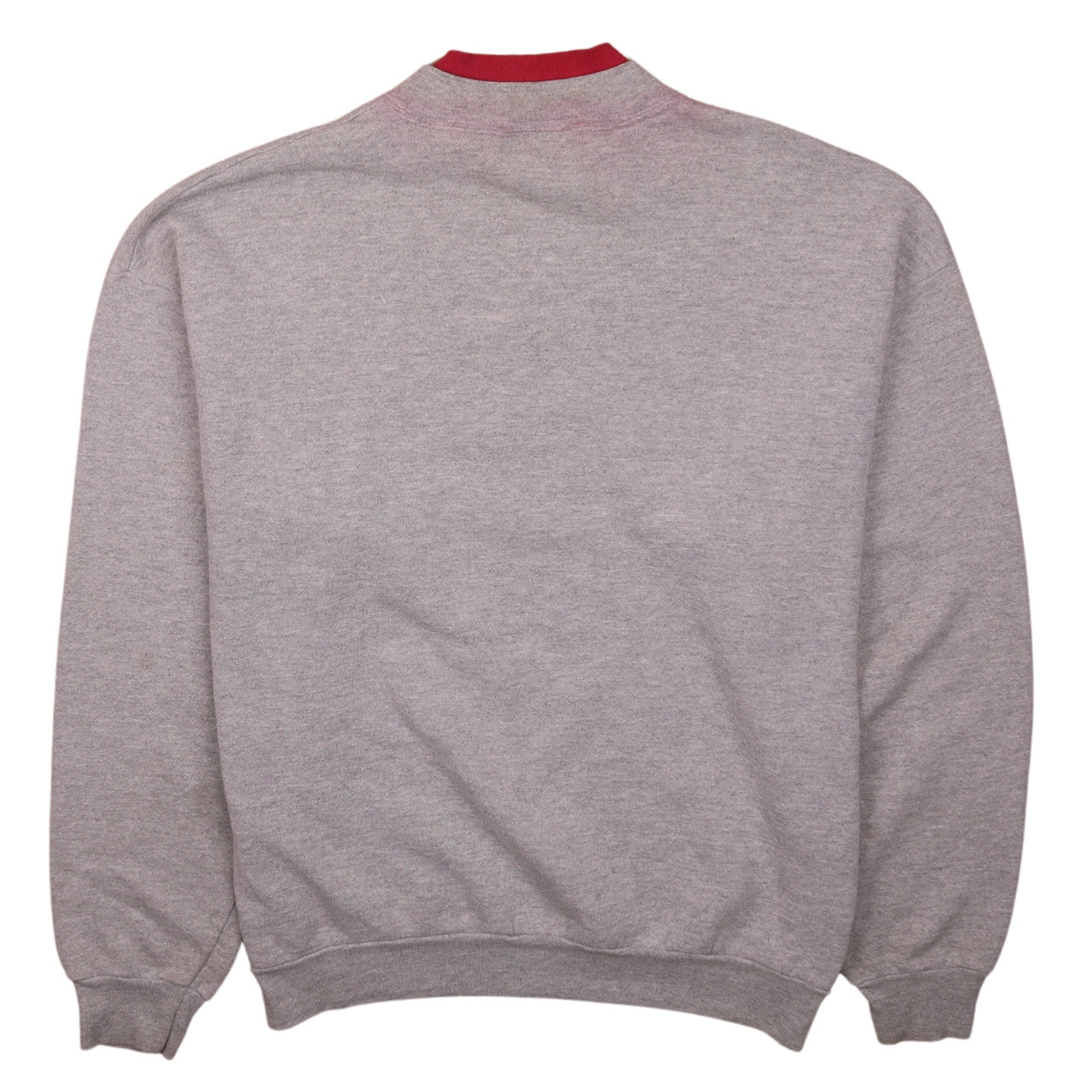 Lee Womens Grey Embroidered Birds Crew Neck Sweatshirt Size L
