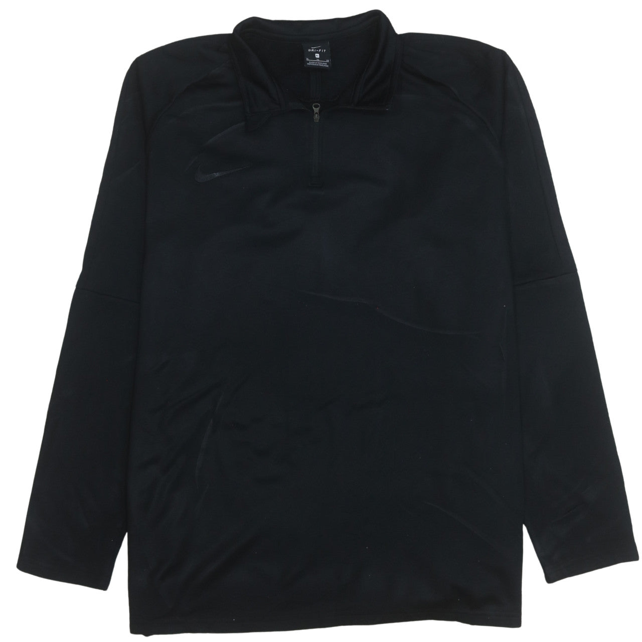 Nike Men's Black XL Dri-FIT 1/4 Zip Pullover Sweatshirt