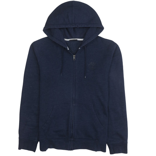 Timberland Men's Blue Full Zip Hoodie Size M Regular Fit