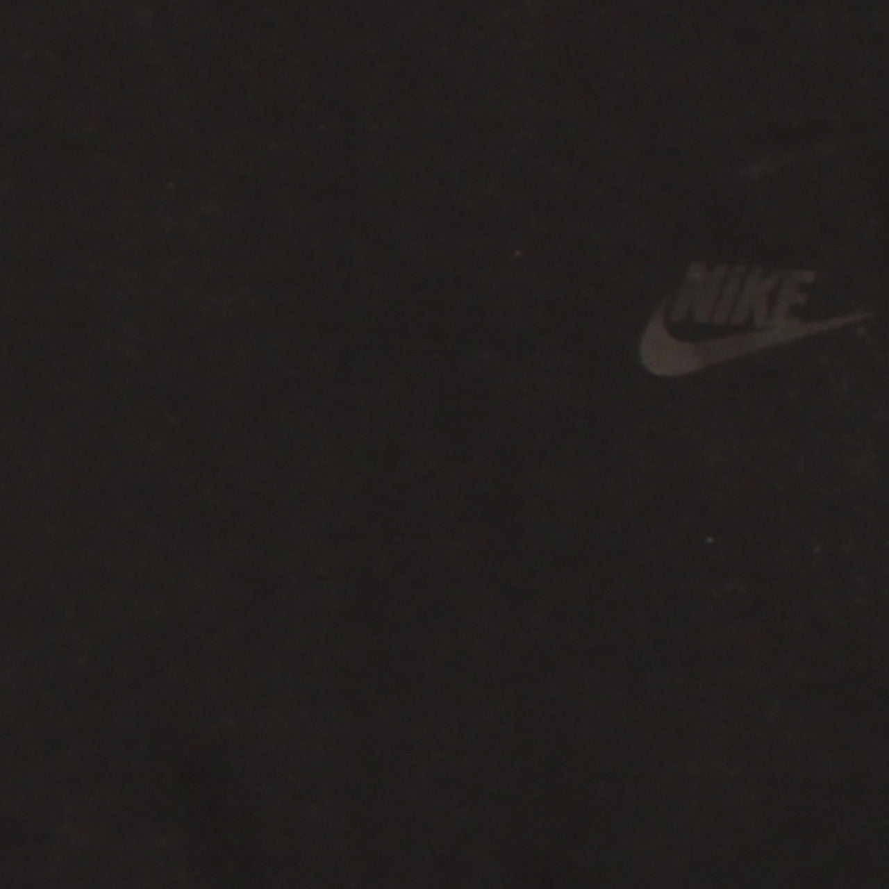 Nike Men Black Pullover Hoodie Fleece Regular Fit S Excellent