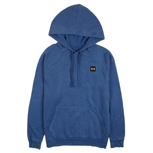 Under Armour Men's Blue Pullover Hoodie Size S Relaxed Fit