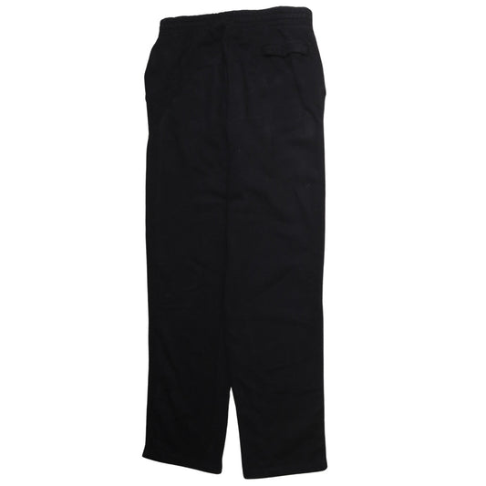 Nike Mens Black Fleece Sweatpants L Regular Fit Casual Athletic Trousers