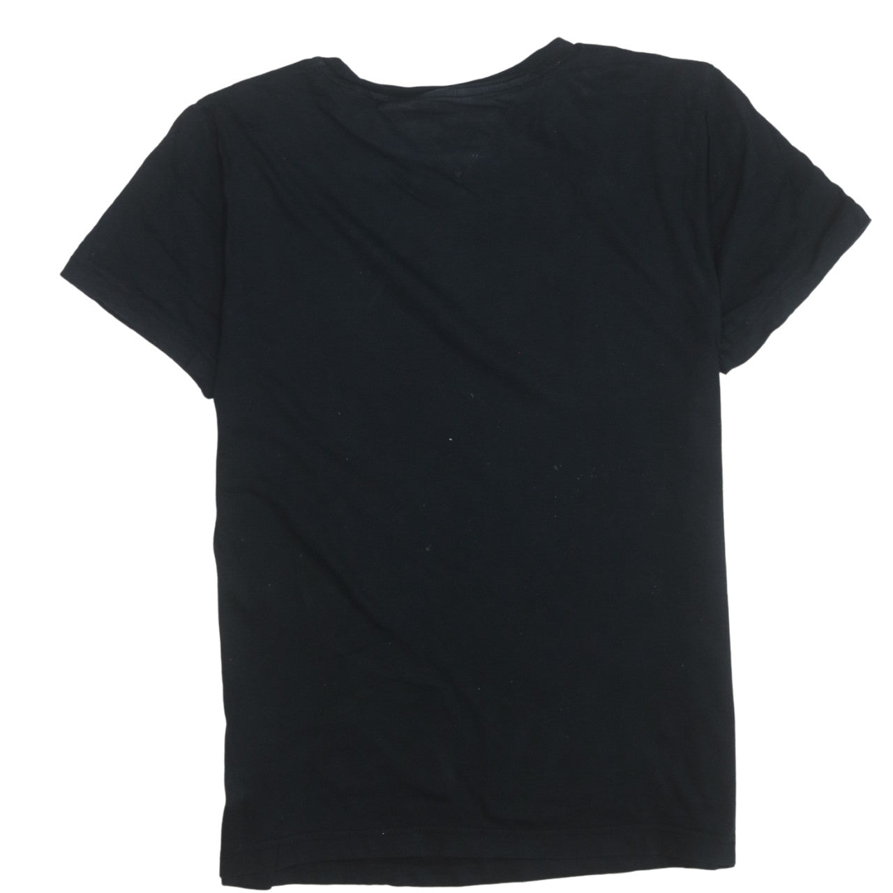 Tommy Hilfiger Men's Black Organic Cotton Logo T-Shirt M