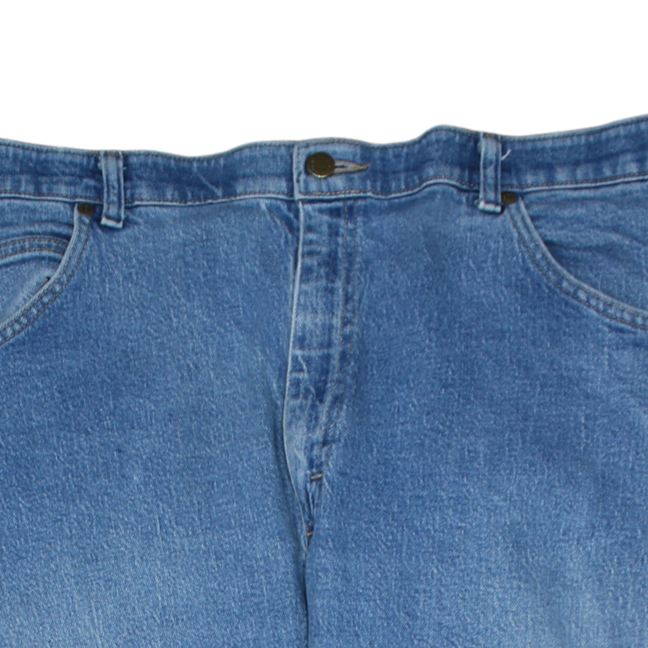 Wrangler Men's Blue Regular Fit Straight Denim Jeans 40x29