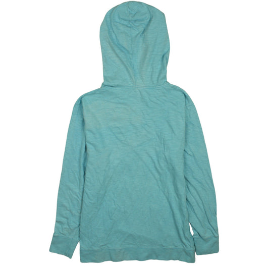 Dickies Women Blue Pullover Hoodie 100% Cotton Size M Casual Soft