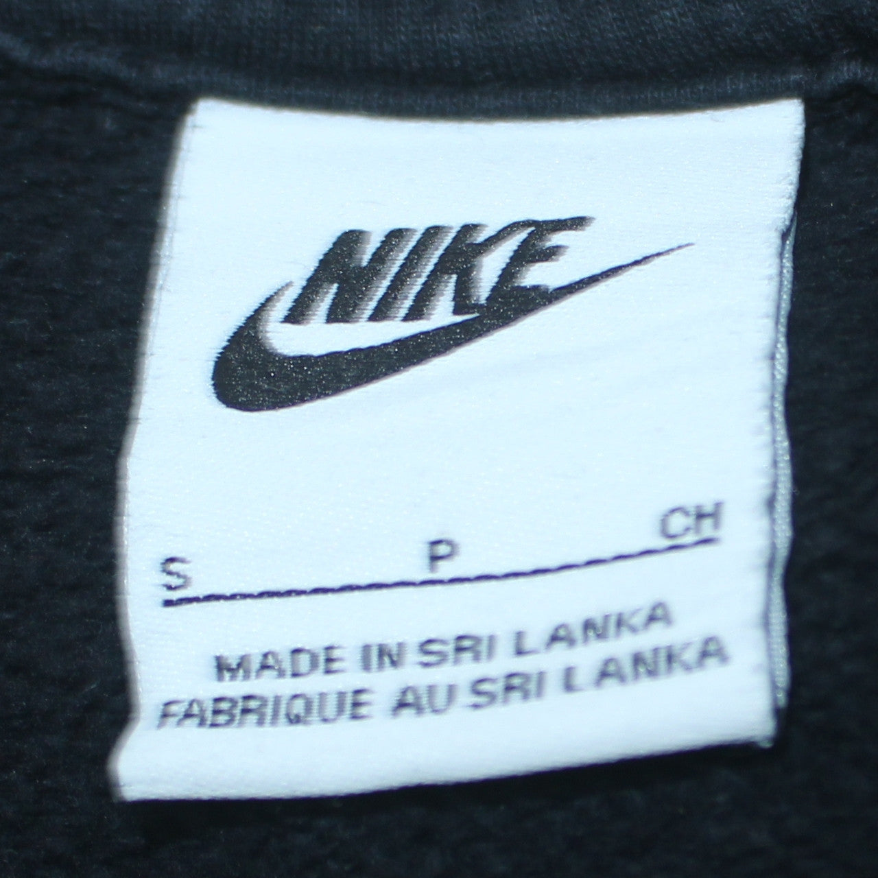 Nike Men's Black Pullover Hoodie Size S Regular Fit Sports Style