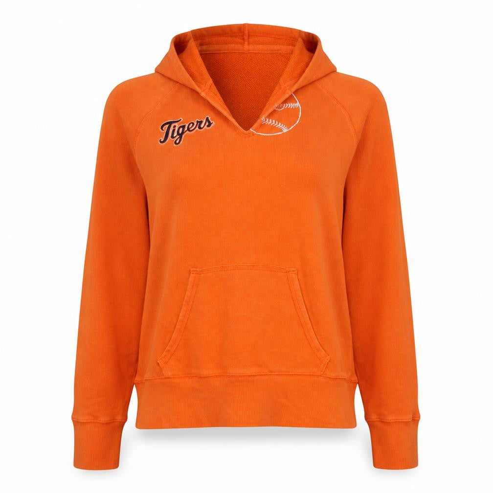 Nike Team Women’s Orange Tigers Pullover Hoodie Size M