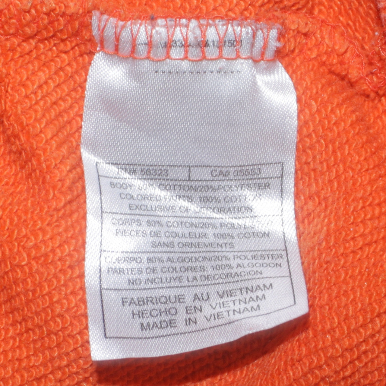 Nike Team Women’s Orange Tigers Pullover Hoodie Size M