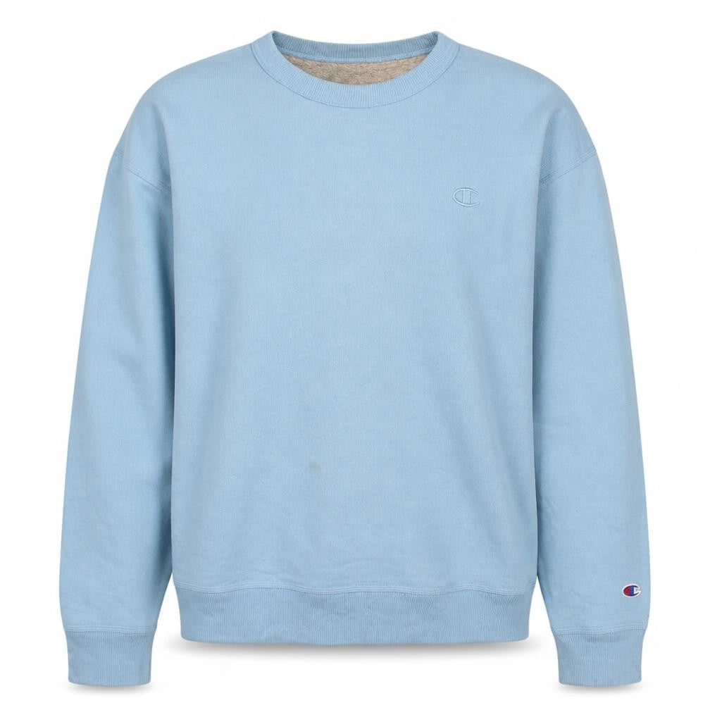 Champion Men's Blue XL Pullover Sweatshirt Crew Neck Fleece