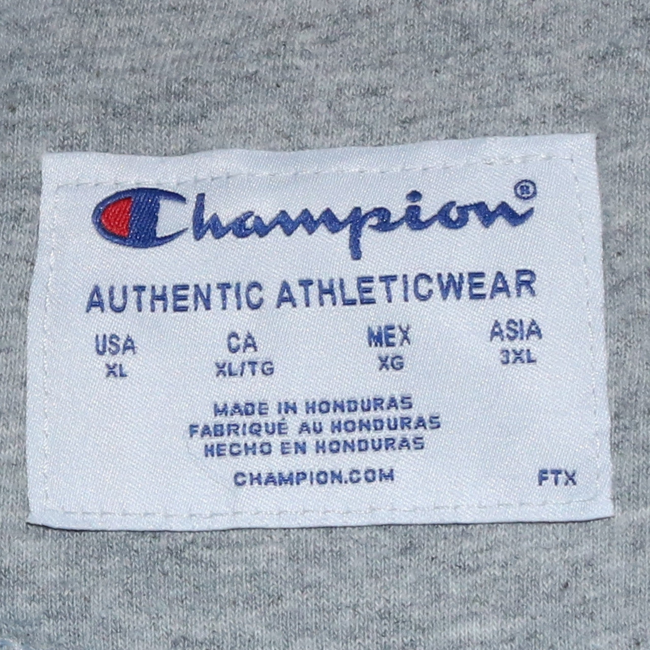Champion Men's Blue XL Pullover Sweatshirt Crew Neck Fleece