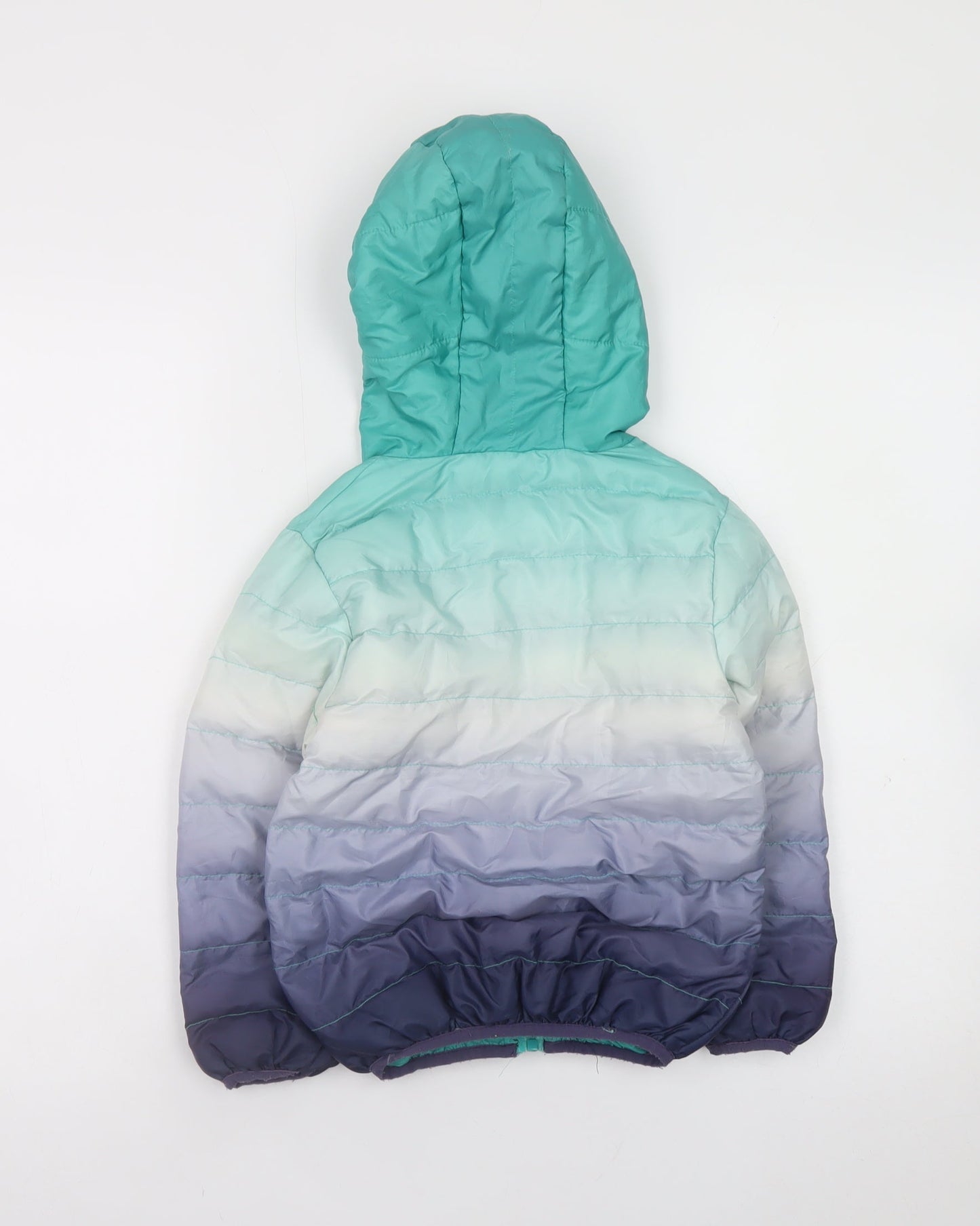 Niebieski Ksiezyc Boys Multicoloured 5-6 Years Hooded Puffer Jacket