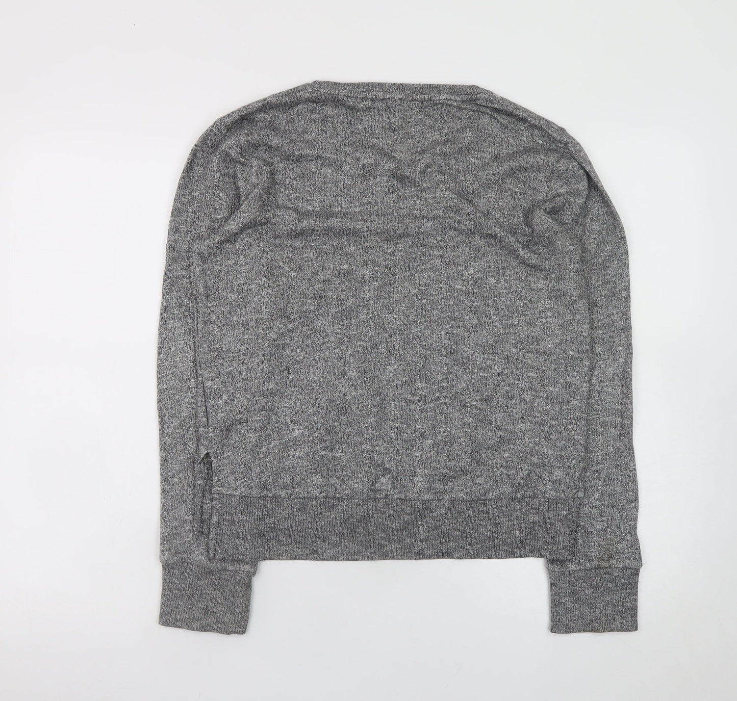Next Girls Grey Sequin Dog Jumper 16 Years Long Sleeve Pullover
