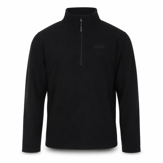 Peter Storm Men’s Black Fleece 1/4 Zip Pullover Sweatshirt S