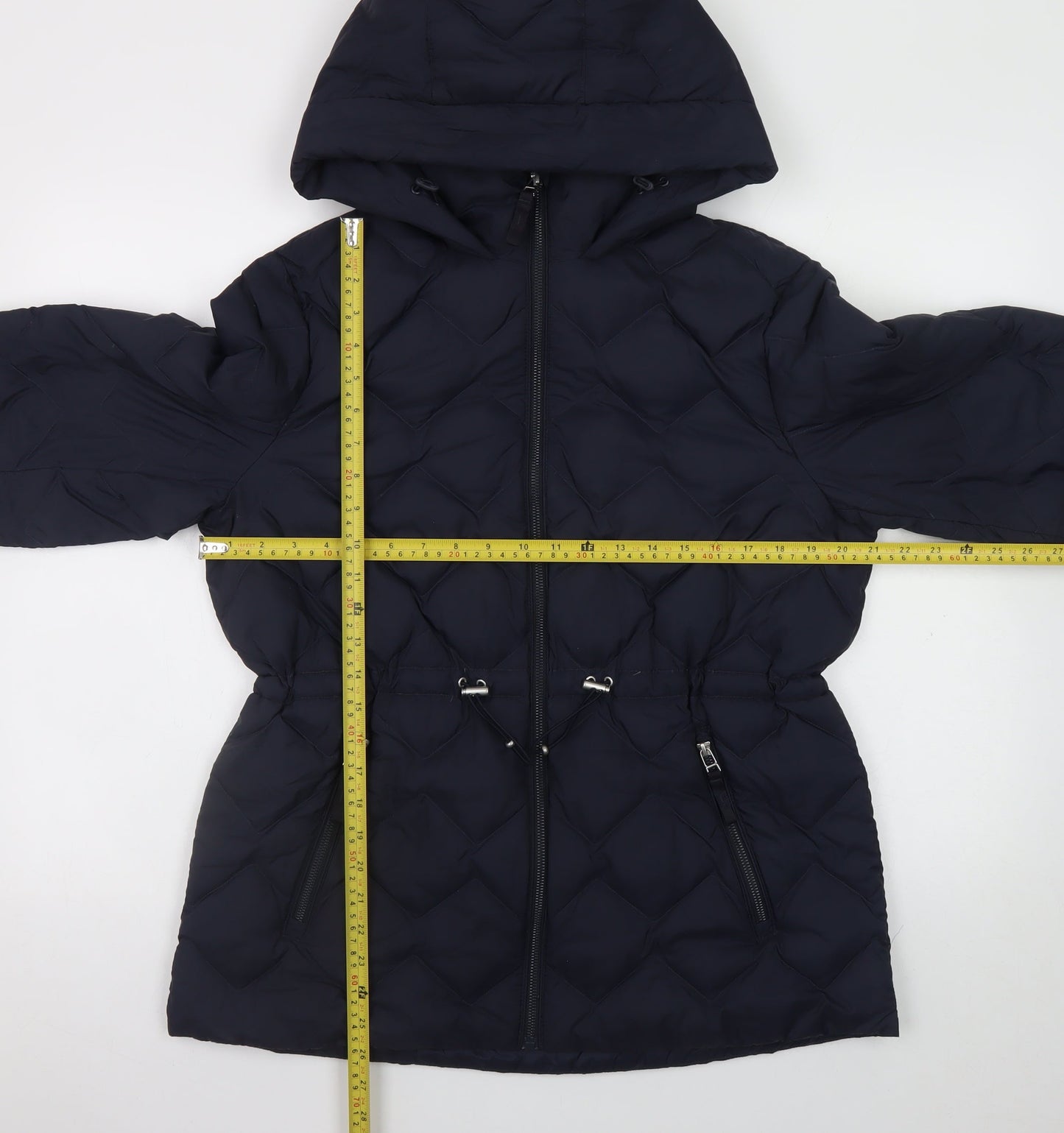 Marks and Spencer Women’s Blue Hooded Puffer Jacket Size 14