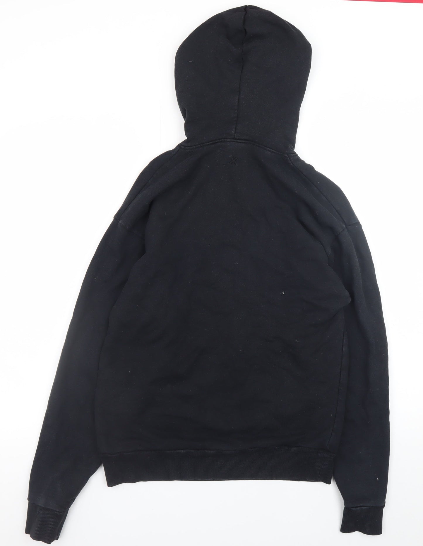 Collusion Men's Black Pullover Hoodie Size S Regular Fit