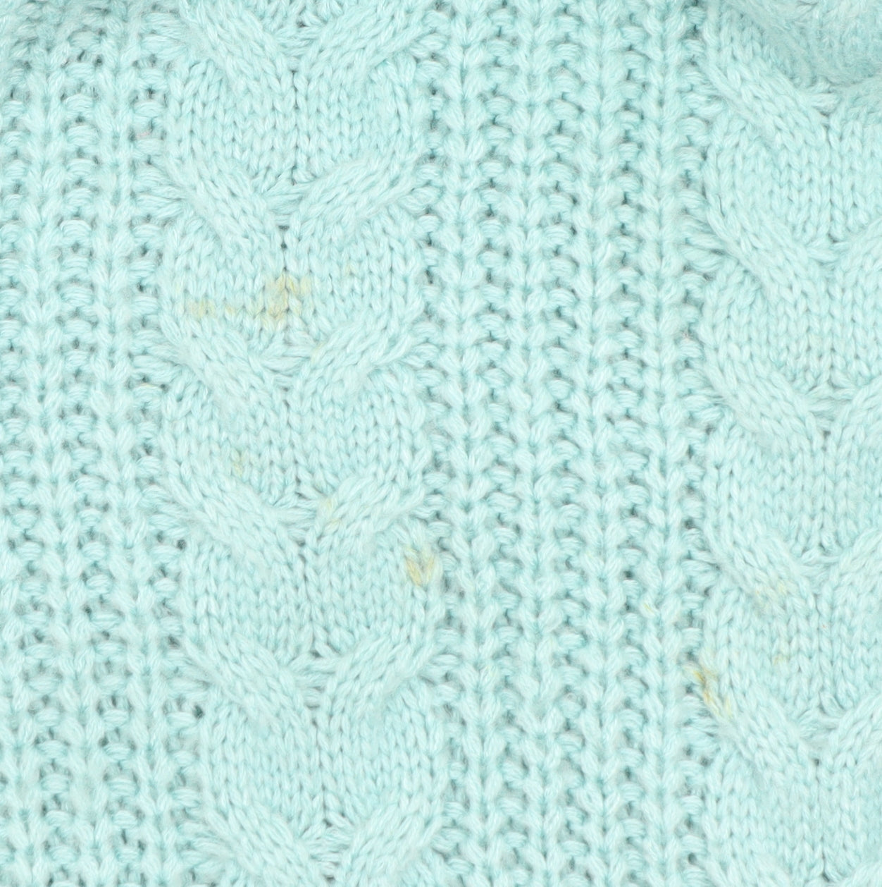 Jaase Women's Blue Chunky Knit Open Cardigan M