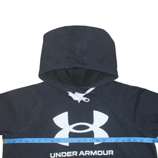 Under Armour Men's Black XL Pullover Hoodie with Logo