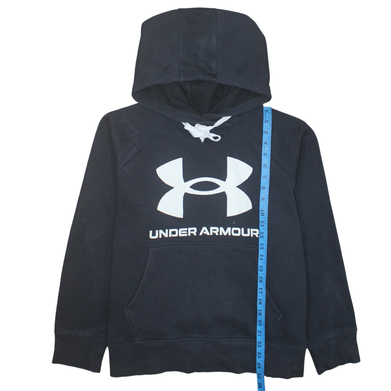 Under Armour Men's Black XL Pullover Hoodie with Logo