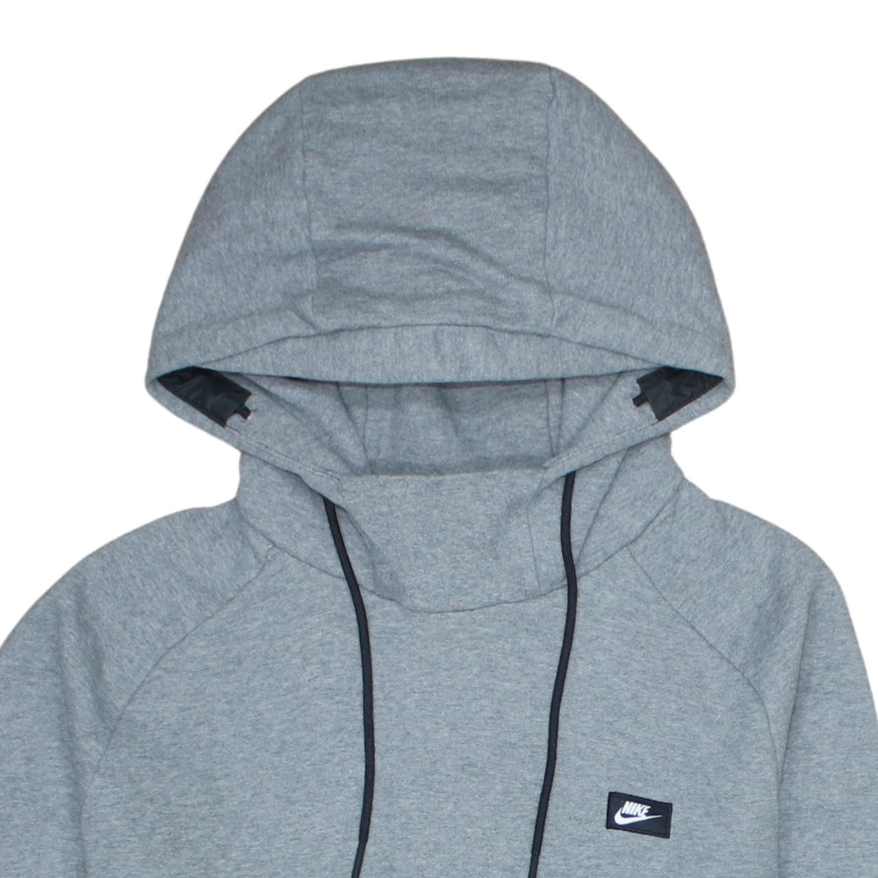 Nike Men’s Grey Pullover Hoodie L Regular Fit Sportswear