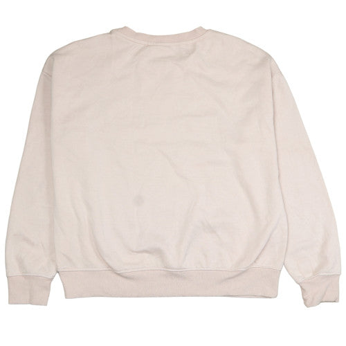 Disney Women’s Beige Minnie Mouse Pullover Sweatshirt Size 10-12
