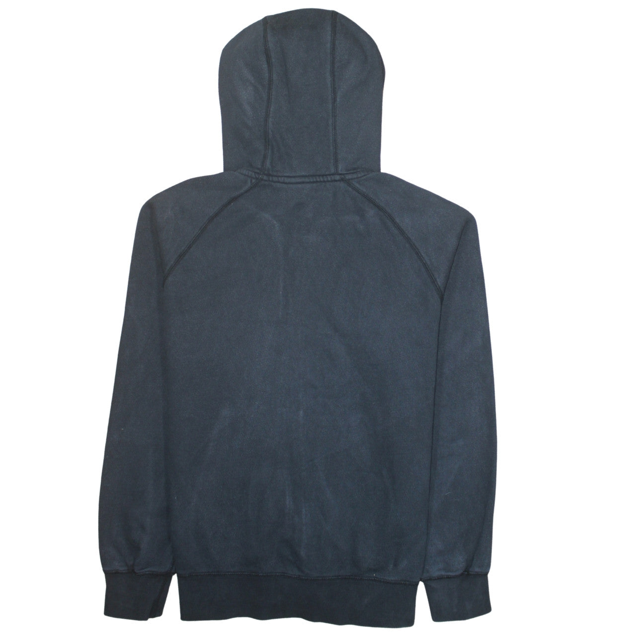 Nike Men's Black XL Full Zip Hooded Fleece Hoodie