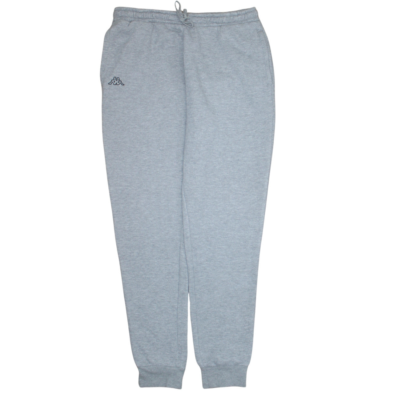 Kappa Men’s Grey XL Sweatpants Tapered Casual Jersey Trousers