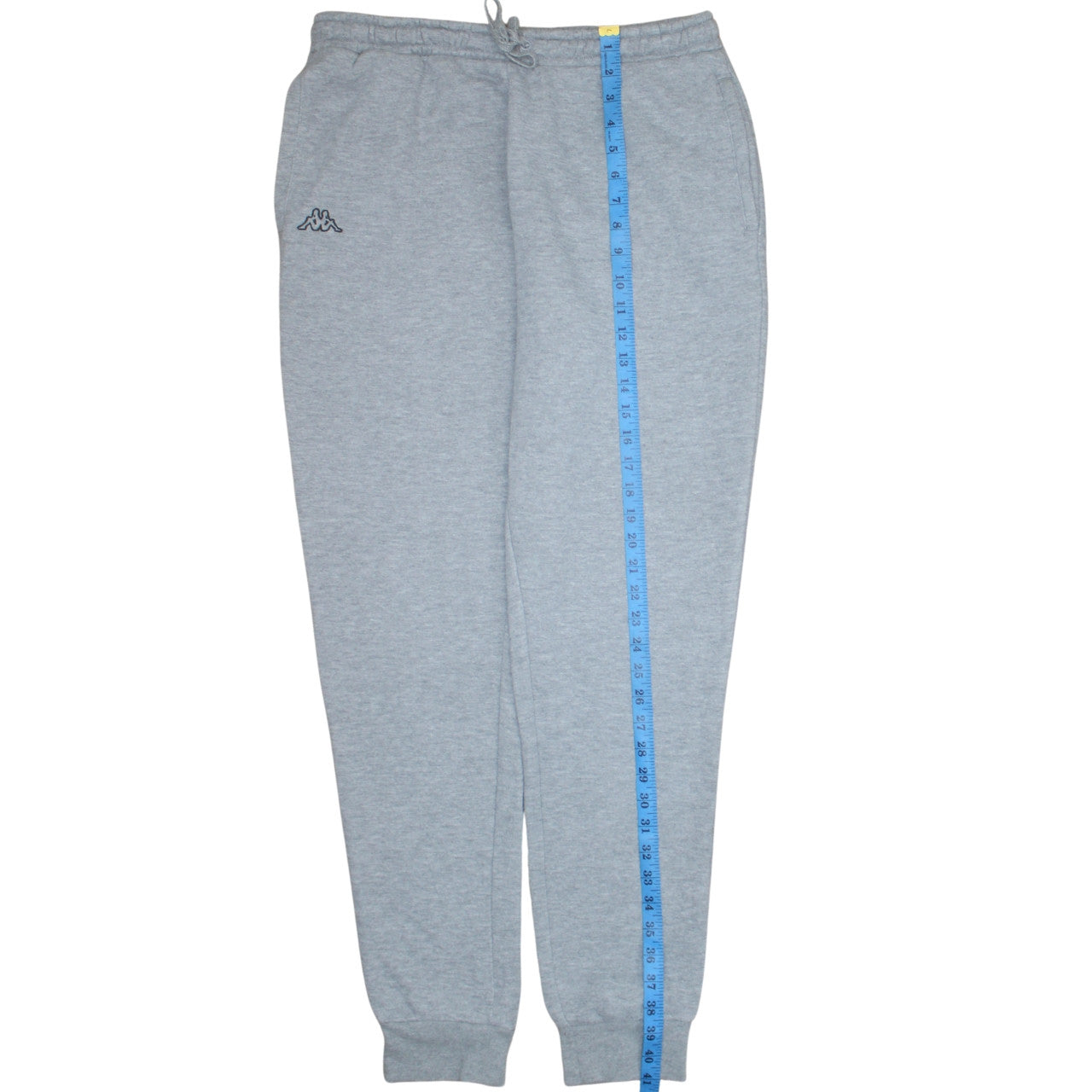 Kappa Men’s Grey XL Sweatpants Tapered Casual Jersey Trousers