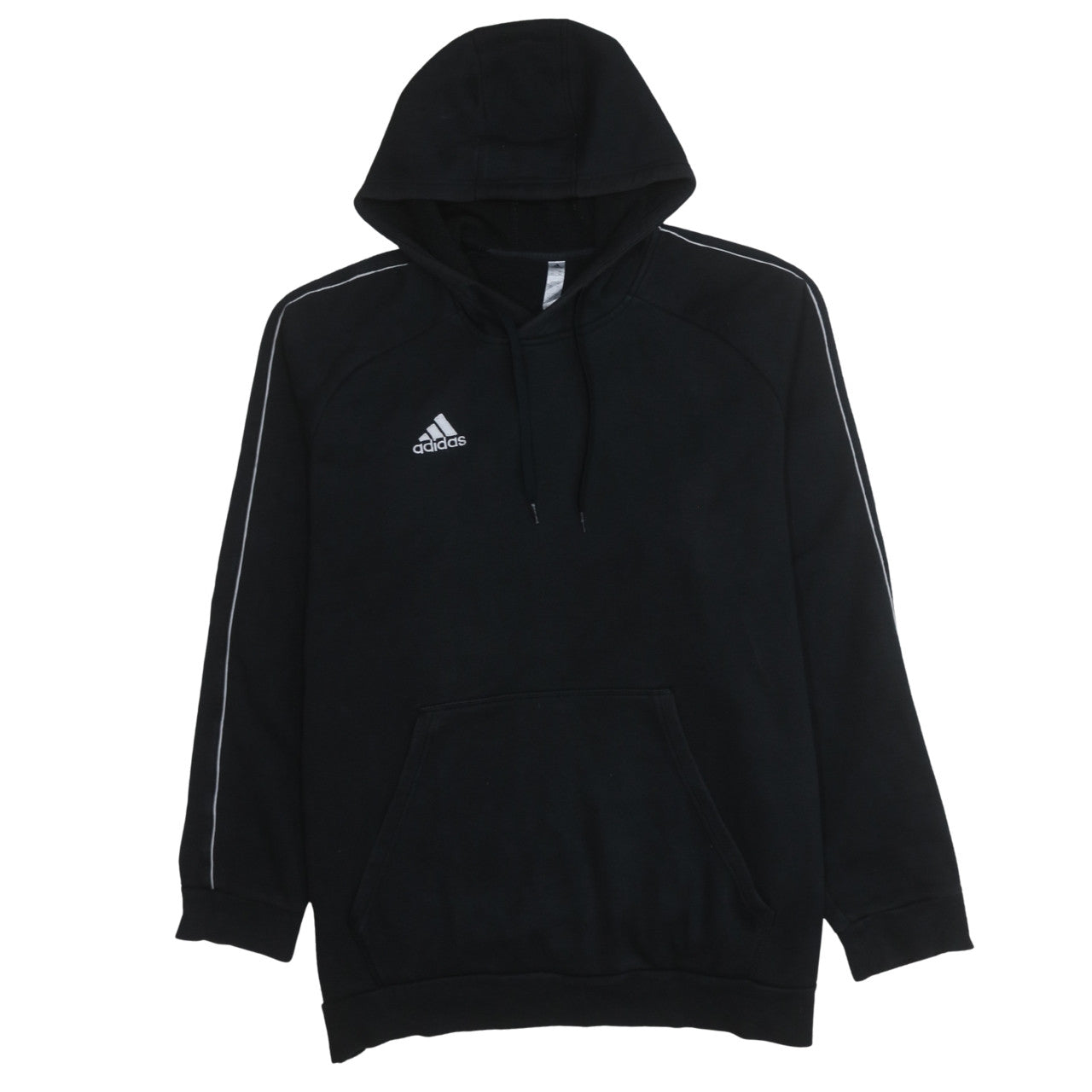 Adidas Men’s Black 2XL Pullover Hoodie with Logo