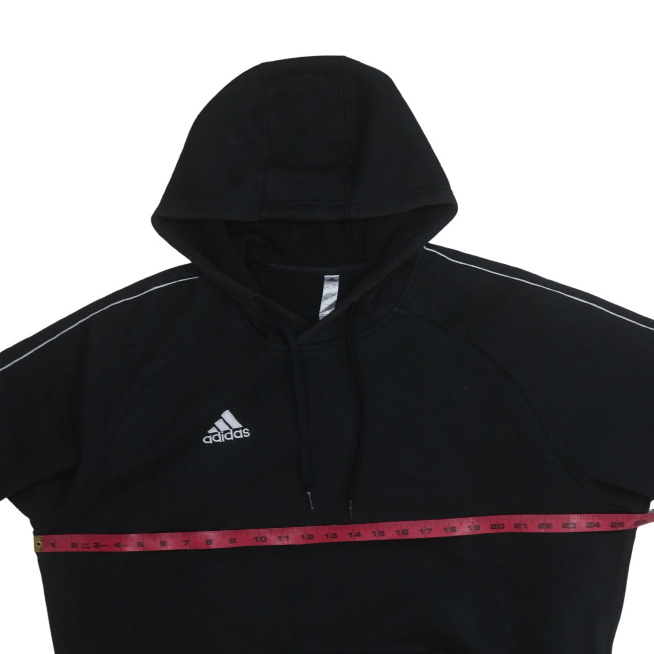 Adidas Men’s Black 2XL Pullover Hoodie with Logo