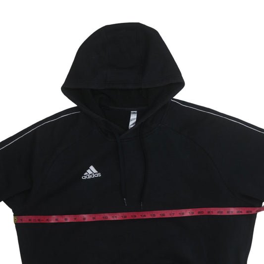 Adidas Men’s Black 2XL Pullover Hoodie with Logo