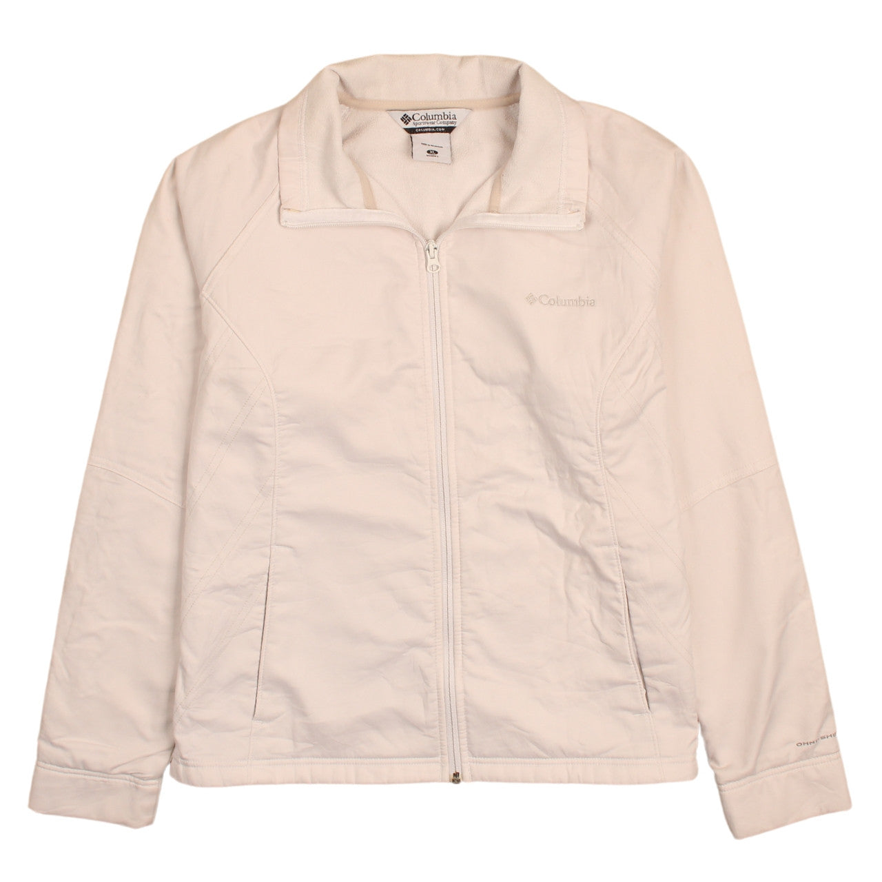 Columbia Women's Ivory XL Softshell Activewear Jacket