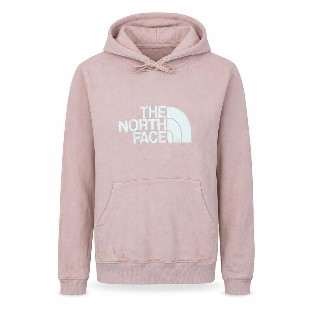 The North Face Men's Pink Pullover Hoodie Size S Fleece Outdoor
