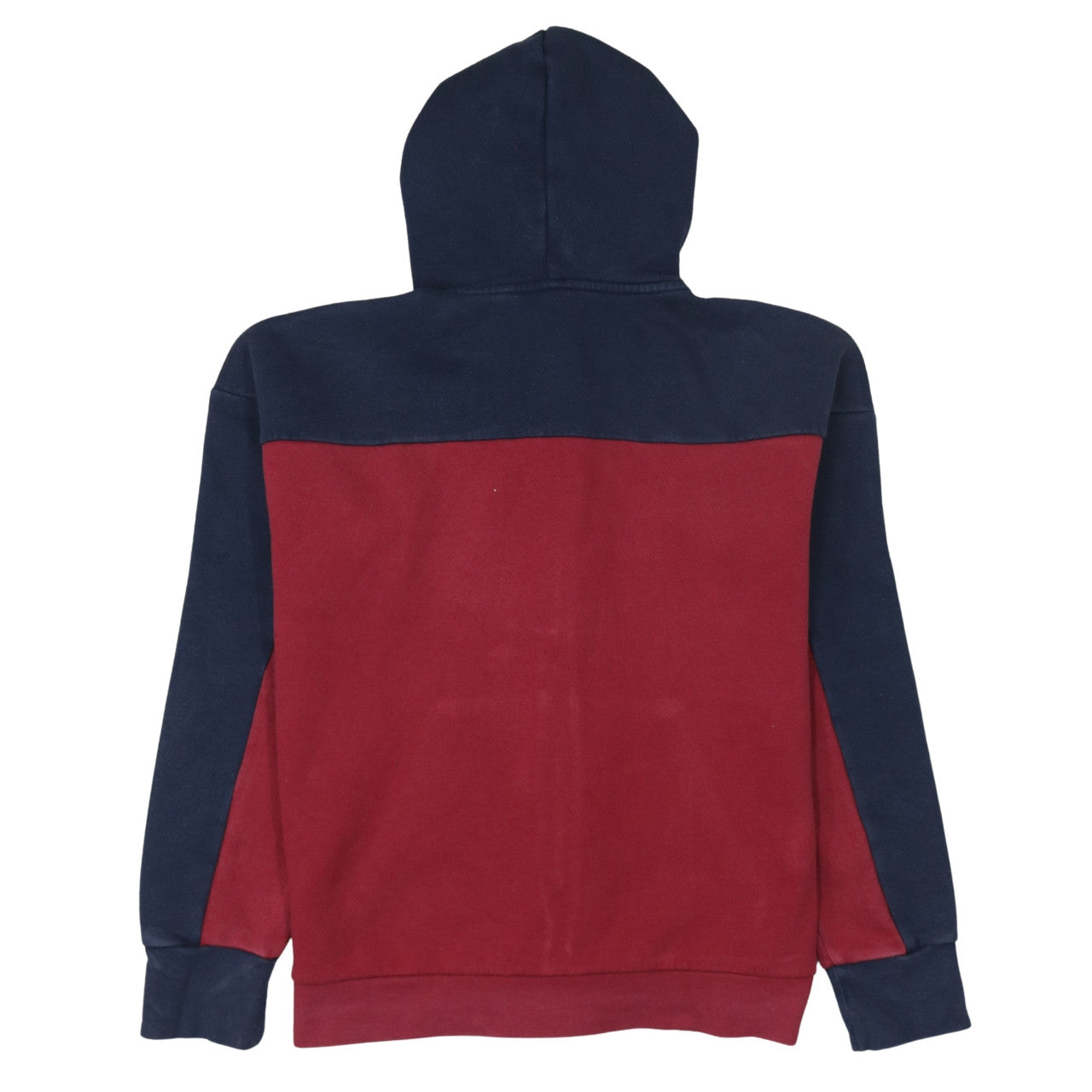Adidas Womens Red & Navy Full Zip Hoodie Size Small