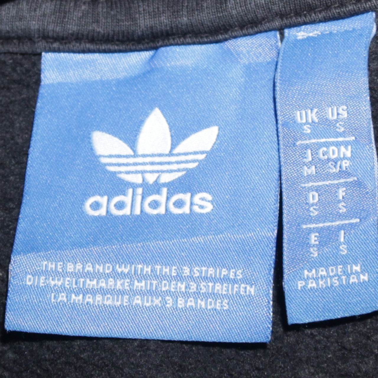 Adidas Women Black Trefoil Pullover Hoodie Size S