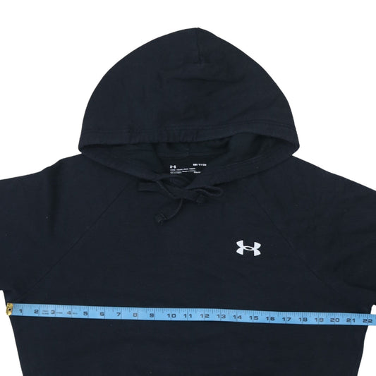 Under Armour Women Black Small Pullover Hoodie ColdGear Fleece