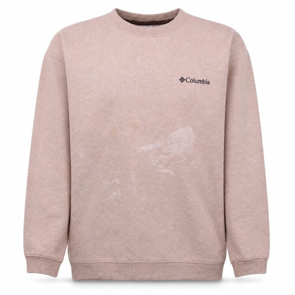 Columbia Men's Beige Pullover Crew Neck Sweatshirt Size M
