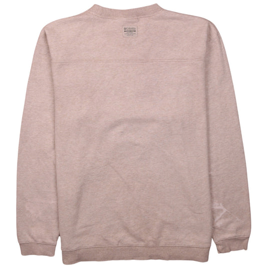 Columbia Men's Beige Pullover Crew Neck Sweatshirt Size M