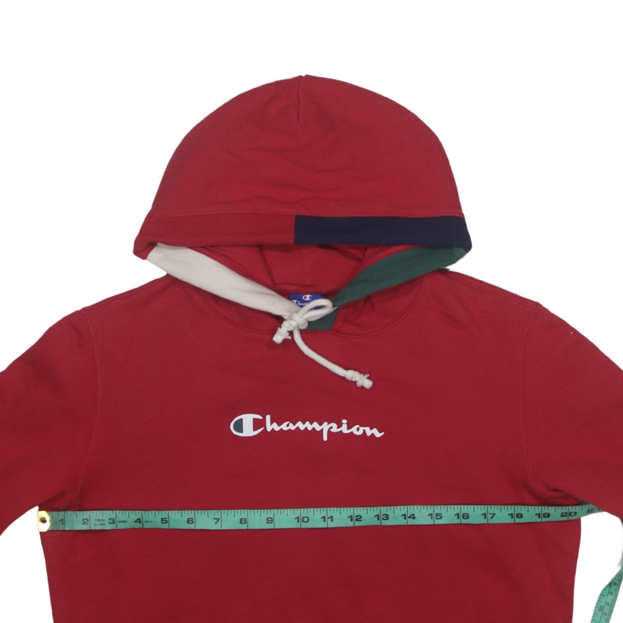 Champion Men's Red Small Pullover Hoodie Fleece Sportswear