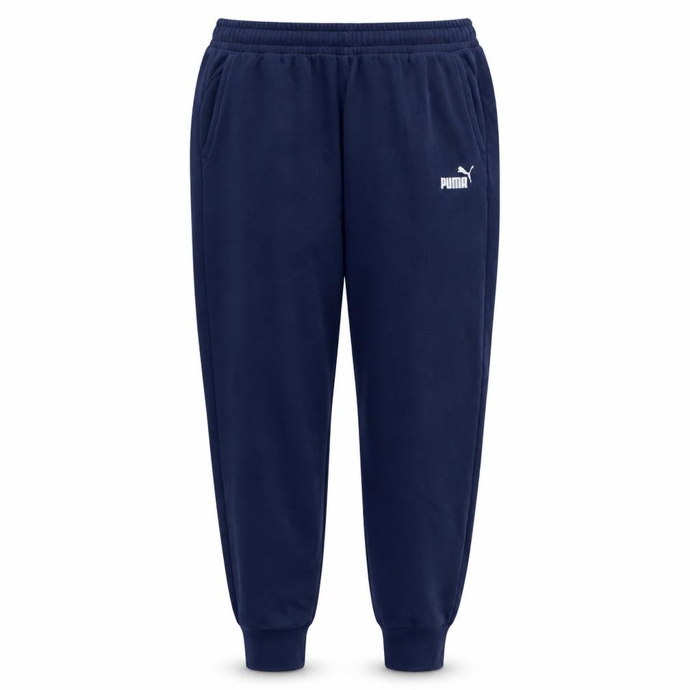 Puma Men's Blue 2XL Jogger Fleece Sweatpants Tapered Fit Activewear