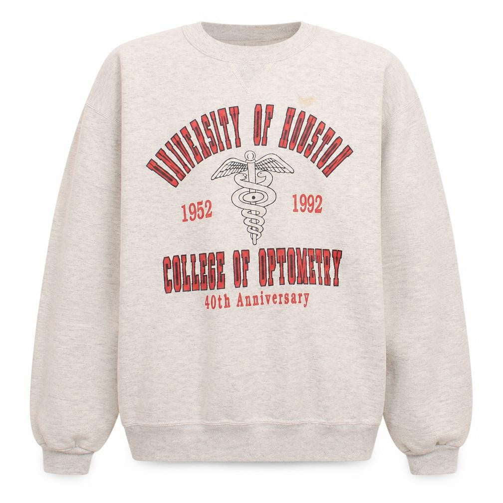 Russell Athletic Men's Grey University of Houston Pullover Sweatshirt XL