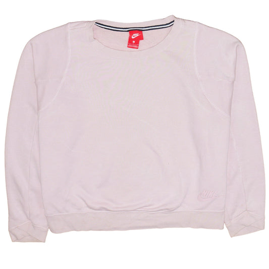 Nike Women’s Pink Sweatshirt Large Pullover Crew Neck Casual