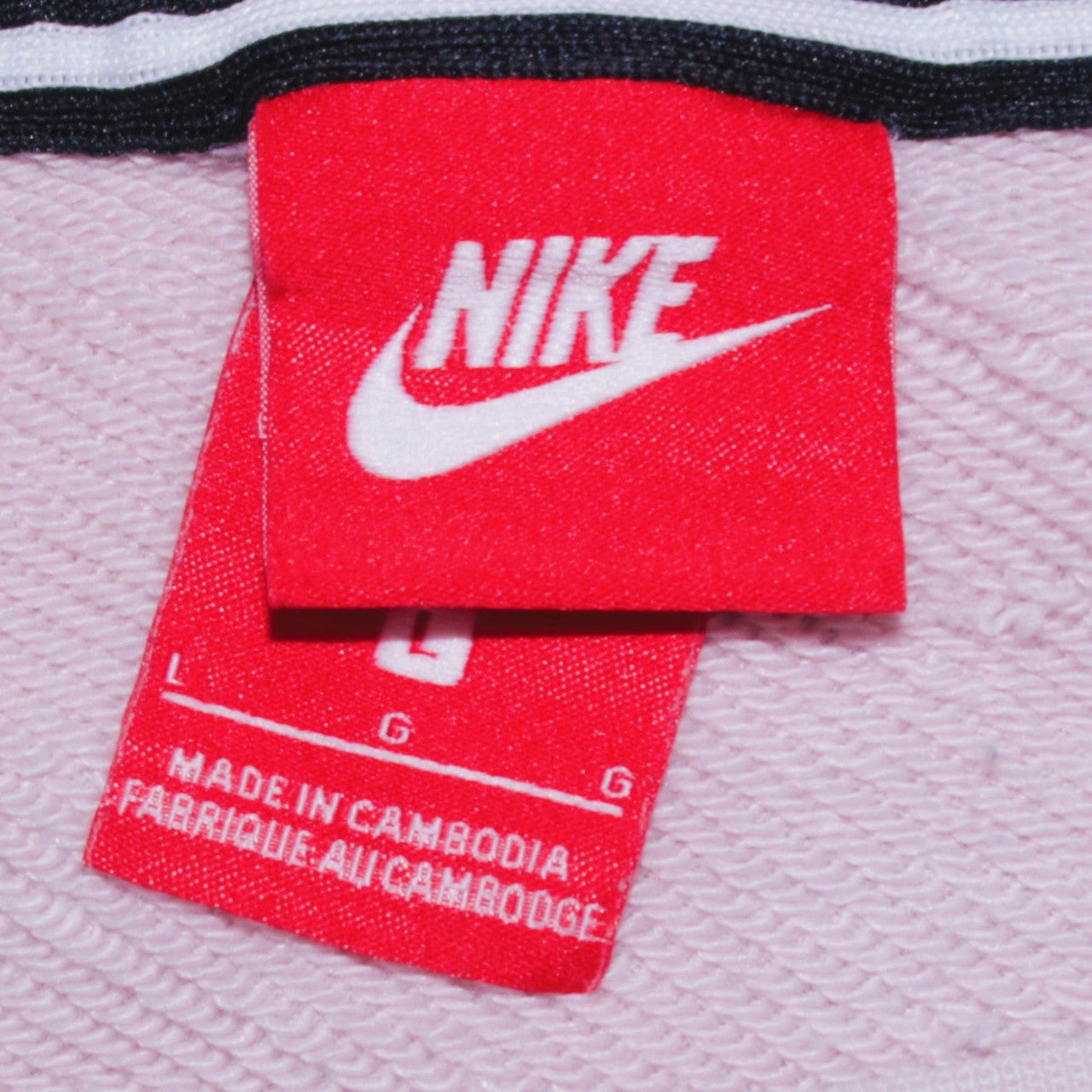 Nike Women’s Pink Sweatshirt Large Pullover Crew Neck Casual