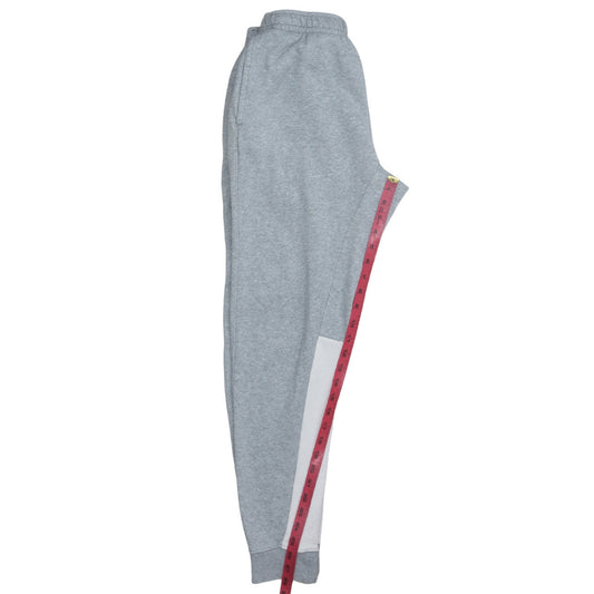 Nike Men's Grey Jogger Sweatpants Small Elastic Waist Tapered Fit
