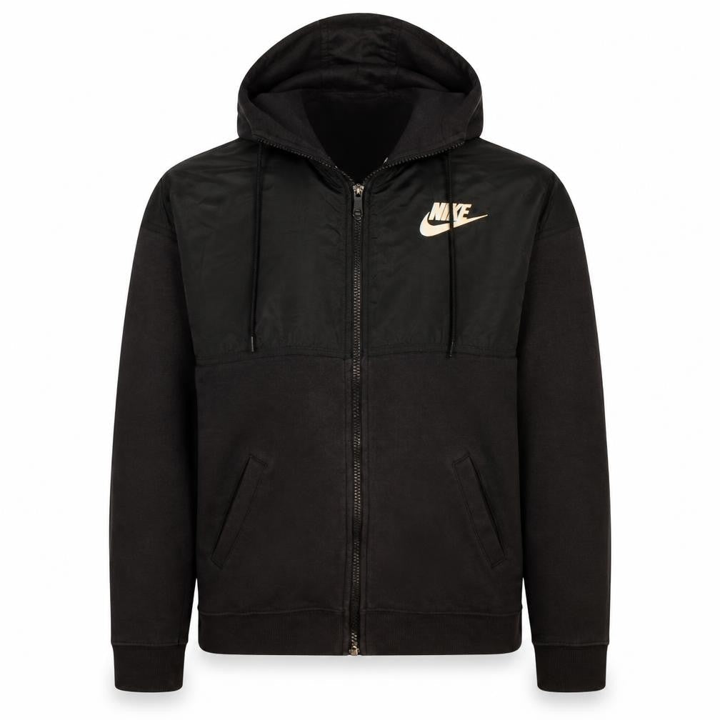 Nike Men's Black Full Zip Hoodie Small