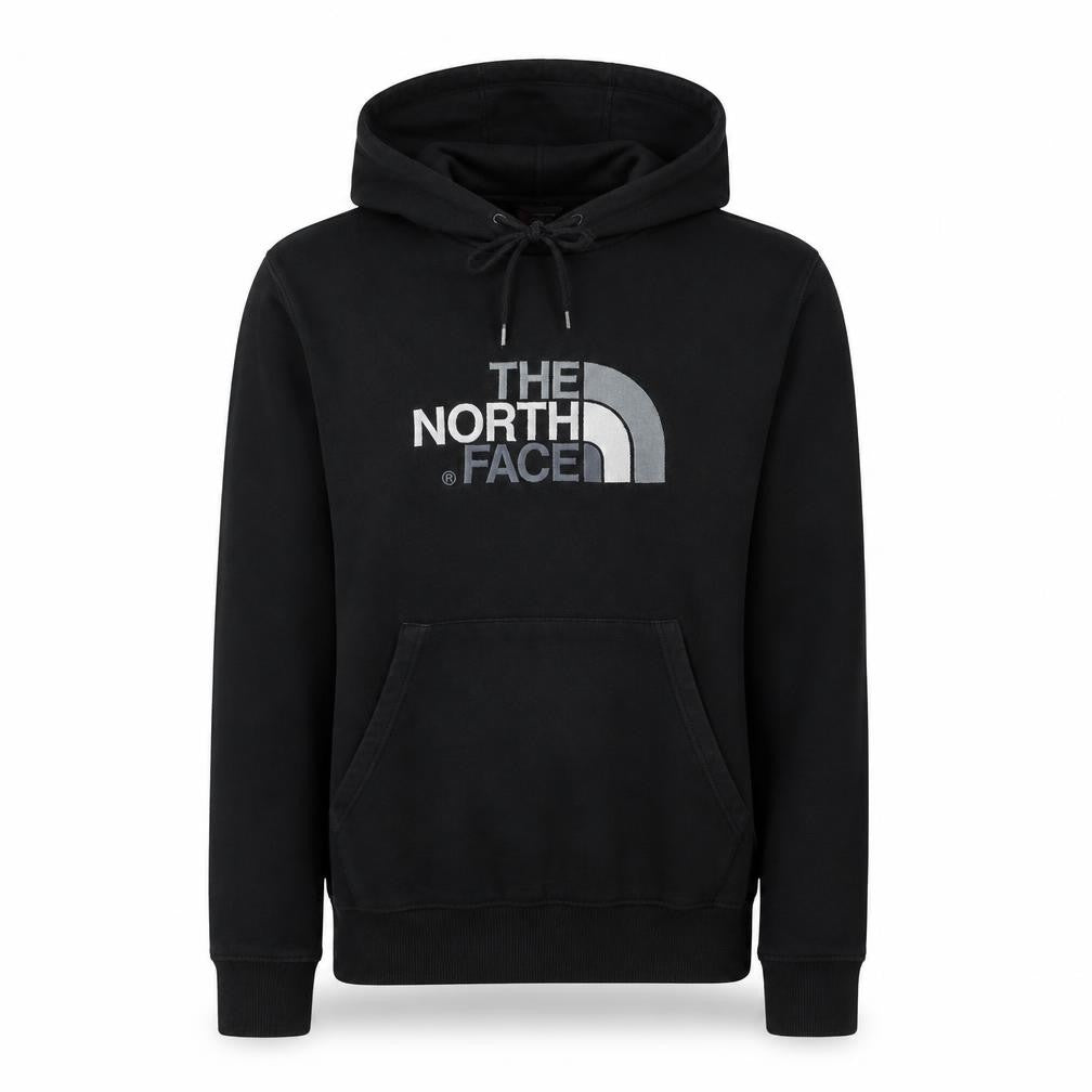 The North Face Men’s Black Pullover Hoodie Small Logo Outdoor Style