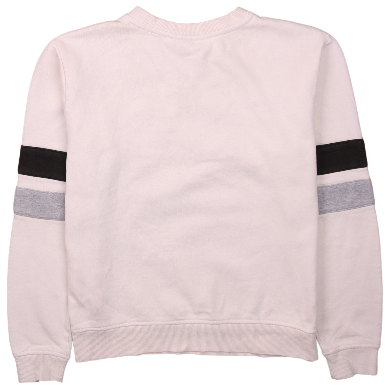 Fila Womens Beige Crew Neck Pullover Sweatshirt Size S