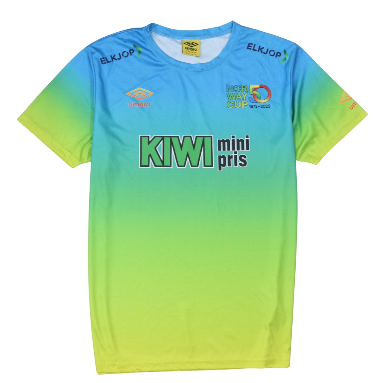 Umbro Men’s Multicoloured XL Norway Cup 50th Anniversary Football T-Shirt