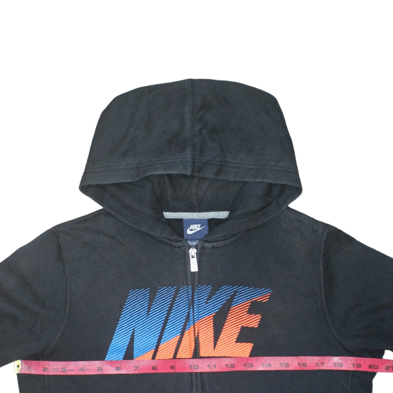 Nike Boys Black Full Zip Fleece Hoodie 13-14 Years