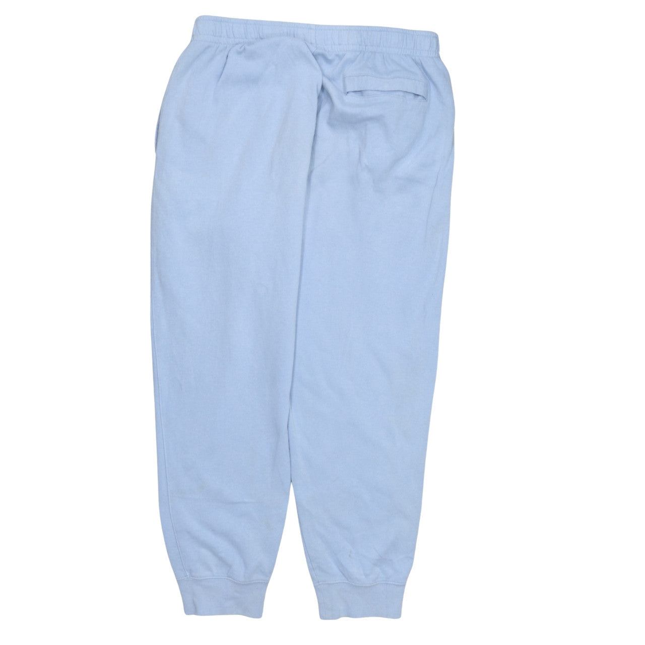 Nike Women Blue XL Jogger Sweatpants Elastic Waist Fleece Tapered Fit