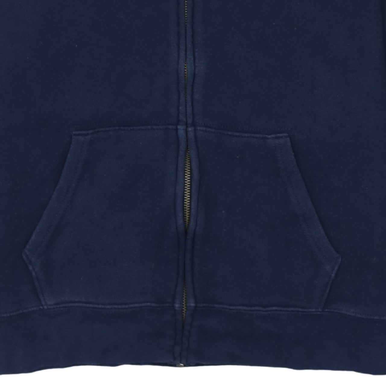 Polo Ralph Lauren Women's Navy Full Zip Hoodie XL Cotton Blend